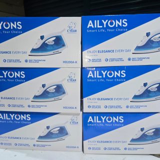 Ailyons Steam Iron Box – Smooth & Easy Ironing!