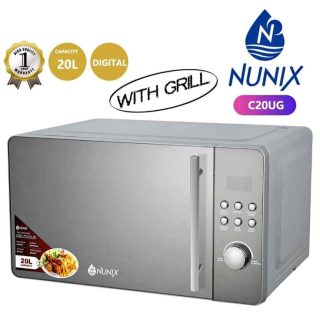 Nunix 20L Digital Microwave with Grill – Model C20UG