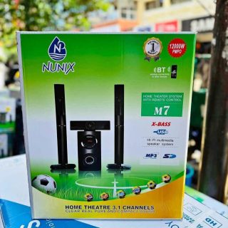 Nunix 3.1CH NU-M7 Home Theater Speaker System – Powerful Bluetooth Surround Sound